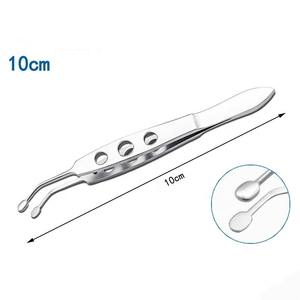 Pinzas Oftálmicas Metálicas para Masaje de Glándulas Palpebrales, Pinza para Glándulas de Meibomio, Pinza para Párpados, Herramienta Quirúrgica Médica - Product Image 5