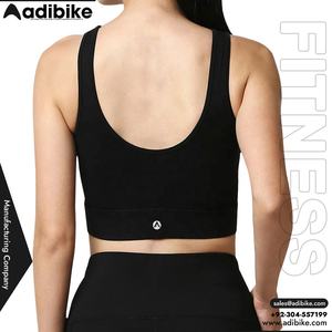 Soutien-gorge de sport sans bretelles pour femme, avec coussinets amovibles, marque privée, vente en gros, faible MOQ - Product Image 4