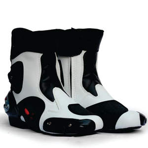 Bottes de moto imperméables respirantes et antidérapantes pour homme, hauteur cheville et genou, pour course de motocross 2026 - Product Image 2