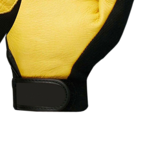 Guantes de Trabajo de Cuero de Invierno con Logotipo Personalizado de Fábrica al por Mayor, Guantes de Protección para Manos de Cuero Vacuno de Grado AB - Product Image 5