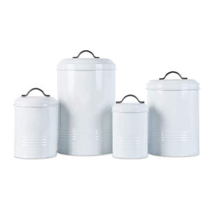 Conteneur de stockage alimentaire moderne en métal, compatible lave-vaisselle et chauffable - Product Image 1