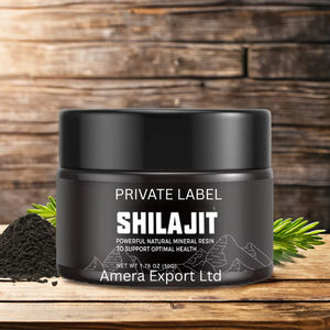 Private Label <b>Himalayan</b> <b>Shilajit</b> Resin 100 Percent <b>Pure</b> Natural Black Shiny Stone OEM Bulk Supplier from India - Product Image 2
