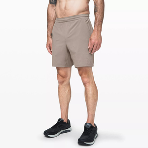 Pantalones Cortos Deportivos para Hombre de Calidad Personalizada del Fabricante, 100% Poliéster, Casuales, de Verano, para Playa, con Cintura Elástica y Bolsillos con Cremallera - Product Image 1