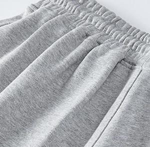 Pantalones Cortos Bermuda Casuales para Hombre, de Color Sólido, con Cordón Ajustable, Cintura Media, Transpirables, en Negro y Gris, 100% Algodón, de Secado Rápido - Product Image 4