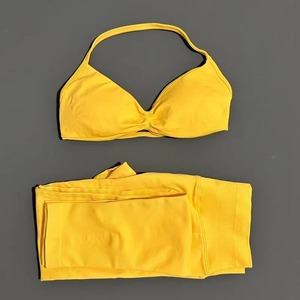 Ensembles pour femmes, ensemble 2 pièces, ensemble de sport pour femmes, ensemble de yoga, soutien-gorge dos nu, pantalon taille haute sans couture, vêtements de sport pour la gym - Product Image 6