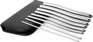 Offre Spéciale : Kit de Dilatateurs Utérins Hegar 3mm-18mm, Instruments Chirurgicaux Diagnostiques Double Embout en Acier Inoxydable - Product Image 4