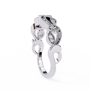 Diamant de laboratoire brillant non monté |   Qualité supérieure |   Or 10 carats |   Certifié IGI |   Bague solitaire unisexe tendance pour fiançailles - Product Image 1