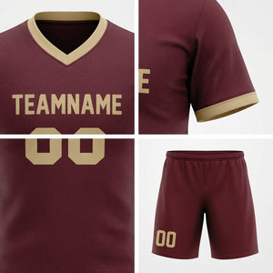 Kit de football de qualité supérieure, ensemble d'uniformes personnalisés pour les équipes, entraînement et compétition, fabricant de vêtements d'équipe de qualité, OEM ODM - Product Image 6
