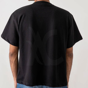 Camiseta Unisex de Corte Cuadrado, Algodón Grueso, Estilo Urbano, Cómoda, Transpirable, con Estampado Personalizado - Product Image 1