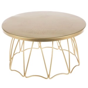 Most Selling Metal Designer Cake Stand With 4 Wheels Design New Arrival Tableware - Product Image 3