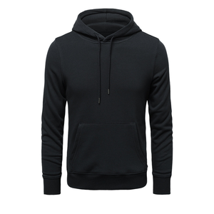 Sweat à capuche décontracté pour homme, en polaire 100 % polyester 600G, séchage rapide, respirant, avec poches, idéal pour l'hiver – Vente en gros, logo personnalisé accepté, échantillon disponible - Product Image 3