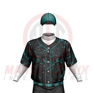 New Custom Made Sports Baseball Uniform <b>For</b> Men High Quality Sublimated Design Baseball Uniform <b>For</b> <b>Sale</b> - Product Image 4