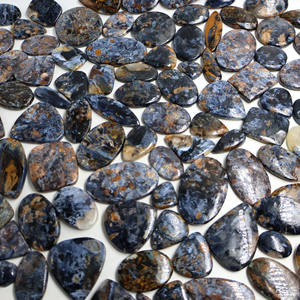Cabochon Pietersite bleu 2025 nuances bleues naturelles pierres précieuses en vrac pour la guérison pierres semi-précieuses dégringolées pierres précieuses Cabochons en vrac - Product Image 5