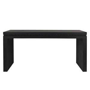 Tavolo/scrivania decorato con perline in vero legno di Convenience Concepts - Product Image 3