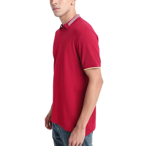 บริการ OEM เสื้อโปโลลำลองผู้ชาย ดีไซน์ใหม่ พร้อมโลโก้สั่งทำ ราคาดีที่สุด & ไซส์หลากหลาย ลายเรียบ สำหรับเสื้อโปโลผู้ใหญ่ - Product Image 4