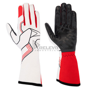 Gants de moto en cuir haute performance pour hommes, protection en fibre de carbone, doigts complets ventilés, pour motards, fabrication usine - Product Image 2