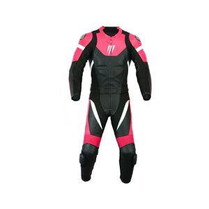 Unisex Motorbike <b>Racing</b> Suit High Quality Leather Breathable Waterproof Quick Dry Protective Motorcycle Gear One Piece Armor - Product Image 1