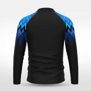 Quarter Zip Stand Patchwork Sublimation Performance Coach <b>Jackets</b> <b>Men's</b> Nylon Polyester Outdoor Sports Casual <b>Lightweight</b> - Product Image 4