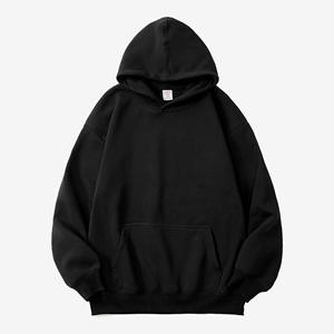 Sweat-shirts à capuche unisexes en coton lourd de haute qualité, coupe courte et oversize, personnalisables pour hommes - Product Image 3