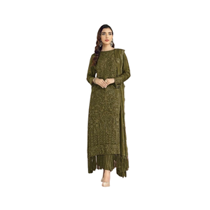 Meilleure vente Style indien pakistanais Karachi travail fantaisie Salwar costumes vêtements ethniques dernier produit exclusif de l'Aïd le plus vendu - Product Image 2