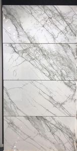 Azulejos de Porcelana Blanca con Acabado Brillante de Alta Calidad, 600x1200, Diseño Moderno para Interiores, Hechos en India, Venta al Por Mayor para Villas - Product Image 4