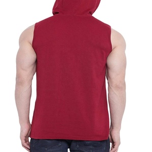 Nueva Llegada: Sudadera con Capucha para Gimnasio y Fitness para Hombre, Spandex/Poliéster, Anti-Pilling, Secado Rápido, Transpirable, Corte Musculoso, Camiseta de Verano - Product Image 2
