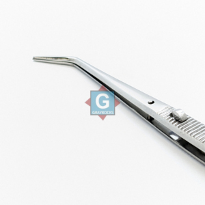 Pinzas Dentales de Algodón Manuales de la Mejor Calidad, Marca London College, con Punta Curva y Bloqueo, Agarre Ergonómico, Instrumentos Dentales - Product Image 6