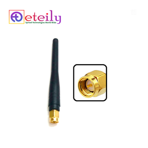Antena de Goma ETEILY de Alta Durabilidad 4G 5dBi con Conector SMA Macho, Fabricada en India, para Todas las Aplicaciones de Comunicación en Interiores - Product Image 1