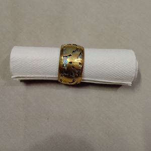 Meilleur design, ensemble de ronds de serviette en résine multicolore durables et écologiques, vaisselle pour la maison, le restaurant, la cuisine et la vaisselle classique - Product Image 4