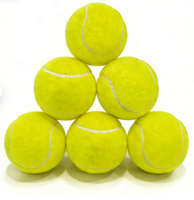 Balles de tennis de qualité supérieure, rebond élevé, feutre durable, balles d'entraînement et de match professionnelles pour usage intérieur et extérieur