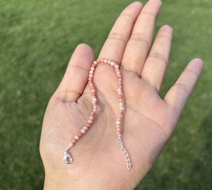 Wholesale Natural Pink <b>Opal</b> Round Faceted Beads <b>Bracelet</b> 925 Sterling Silver Handmade Adjustable Gemstone <b>Bracelet</b> Bulk Jewelry - Product Image 6
