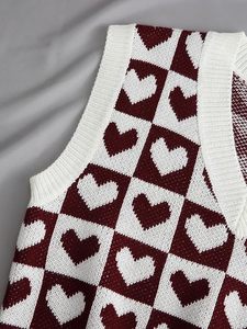 Gilet en tricot pour femme style urbain - Cardigan sans manches à boutons - Haut confortable en fil doux pour femme automne-hiver respirant - Product Image 4