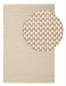 Alfombra Rocco Crema 2025, la Más Vendida, 10 x 10 Pies, Lana Pura de Nueva Zelanda, Resistente a las Arrugas, Pelo Cortado Moderno para Sala de Estar y Dormitorio - Product Image 1
