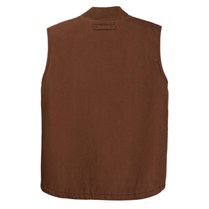 Lightweight Men Canvas <b>Vest</b> Thin Breathable Cotton Waistcoat Custom Logo Summer Outdoor Sports Sleeveless <b>Vest</b> For Men - Product Image 2