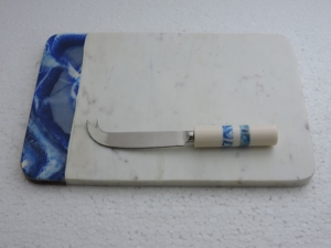 Hand Made Design Stone Marble Chopping Board Wood Marble Chopping Blocks Wood Stone Chopping Board at Factory wholesale Price - Product Image 6