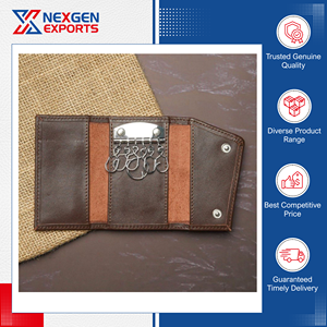 Exhibiting Highest Standard Superior Quality Bulk Quantity Supply Soft & Foldable <b>Personalized</b> PU Leather <b>Keychains</b> at Low Price - Product Image 4