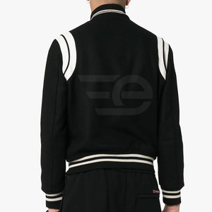 Men <b>Letterman</b> <b>Jacket</b> Classic Casual Street Fashion Athletic Inspired Daily Wear Durable Material Men <b>Letterman</b> <b>Jacket</b> - Product Image 4