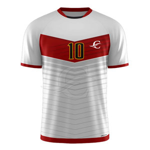เสื้อฟุตบอลน้ำหนักเบา ระบายอากาศได้ดี ปี 2026 สำหรับทีม แขนสั้น โพลีเอสเตอร์ 100% ปรับแต่งชื่อทีมได้ - Product Image 3