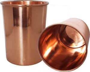 Hammered <b>Copper</b> Tumbler with Footed Base Handcrafted <b>Copper</b> Drinking <b>Cup</b> for Water Beverages - Product Image 4