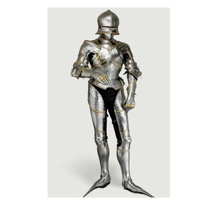 Armadura Medieval Auténtica, Atuendo Histórico de Guerrero, Perfecto para Cosplay, Festivales y Reenactaciones - Product Image 1