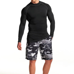 High Quality Custom Washed Breathable Quick Dry Anti-Uv Compression Performance <b>Rash</b> <b>Guard</b> <b>Women</b> Short Sleeve Neoprene Adults - Product Image 3