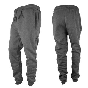 Men's 100% Cotton Waterproof Sweatpants with Zipper Pockets Tapered Joggers for Athletic Workout Jogging Running - Product Image 3
