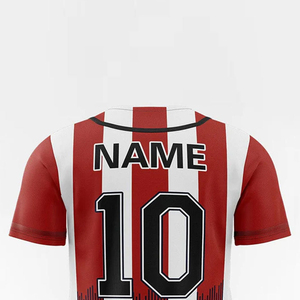 Maillot de baseball pour homme en tissu doux, best-seller, imprimé par sublimation, maillot d'équipe de baseball pour adultes, uniformes, service OEM ODM - Product Image 2