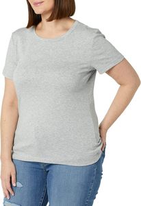 Women's Casual Cotton T Shirt Soft Breathable Short Sleeve Crew <b>Neck</b> Fashion <b>Top</b> Comfortable Everyday Wear Wholesale Clothing - Product Image 3