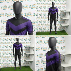 Maillots de football à manches courtes respirants avec logo personnalisé de la meilleure qualité, fabriqués en usine, vente en gros pour hommes et femmes - Product Image 6