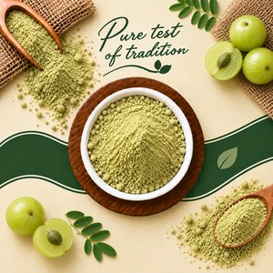 Poudre d'Amla Naturelle, Poudre Fine de Groseille Indienne pour Aliments Santé et Soins Personnels - Product Image 1
