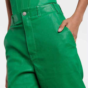 Piel Sintética Genuina, Corte Regular, Ropa Urbana para Mujer, Estilo Vintage, Impermeable, Transpirable, en Oferta 2026 - Product Image 2