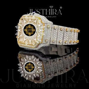 Reloj JUSTHIRA Personalizado Unisex de Lujo, Deportivo, Ejecutivo, con Correa de Acero, Movimiento de Cuarzo, Esfera Cuadrada de 41 mm, al Mejor Precio para Fiestas - Product Image 4