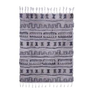 Stylish Abstract <b>Wool</b> & <b>Cotton</b> Handwoven Eco-Friendly Non-Slip Rug Soft Durable All-Season Home Office Floor Decoration - Product Image 1