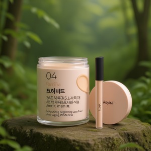 Aesyumi Beulremiswi Keulrieo BibiCream Moisturizing Brightening Loose Face <b>Powder</b> Anti-Aging Whitening - Product Image 3